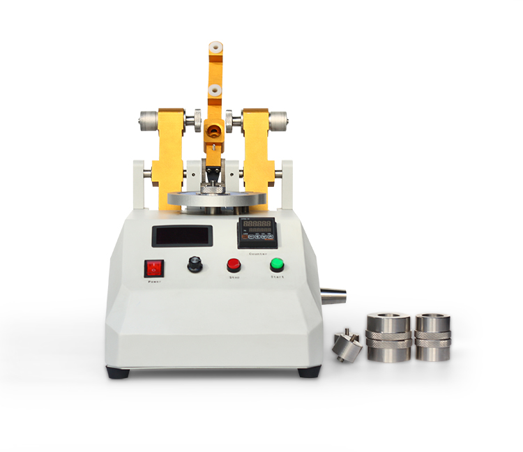 Taber abrasion resistance tester