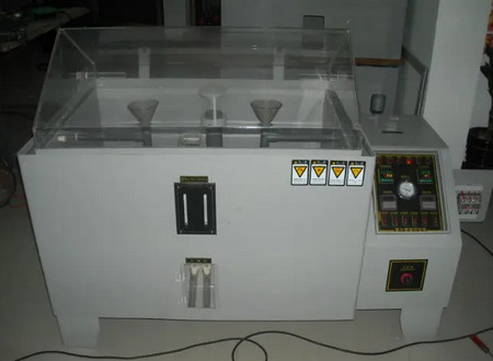 Salt spray test chamber 