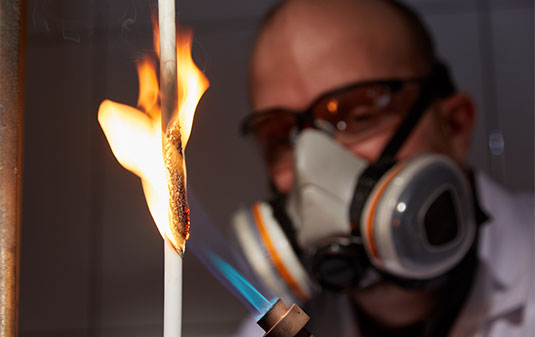 flammability test standard