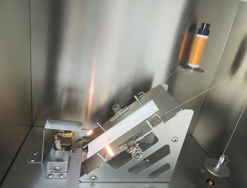 45° flammability test