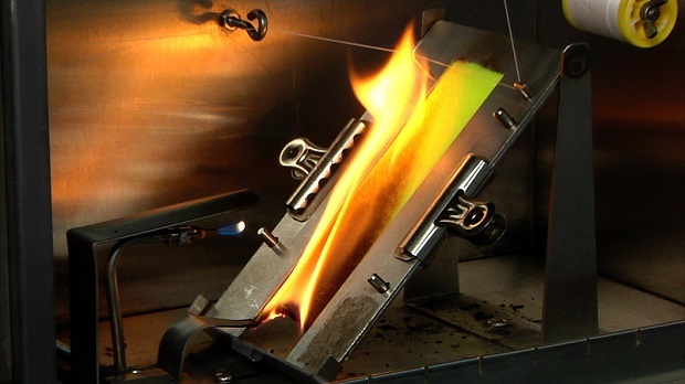 flammability testing machine