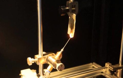 Needle-flame-